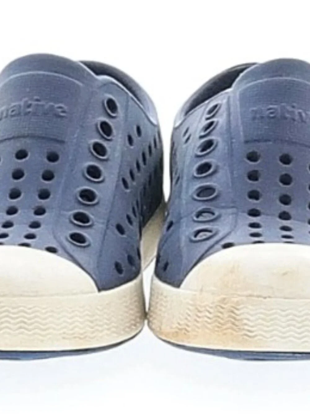 Native Jefferson Shoes, Toddler Size 8, Navy